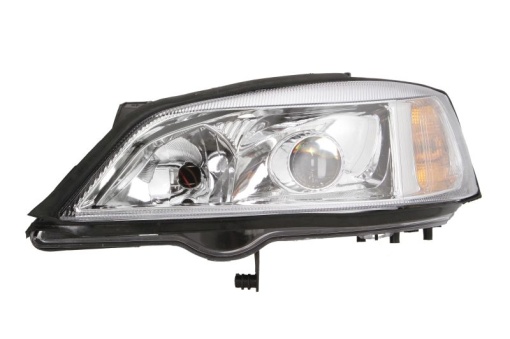 Far fata Stanga (H7/H7, electric, fara motoras, culoare insert: cromat) potrivit OPEL ASTRA G, ASTRA G CLASSIC, ASTRA G/KOMBI