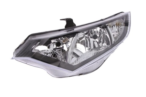 Far fata Stanga (H7/H7/PY21W/W5W, electric, cu motor, culoare insert: negru, culoare semnalizator: alb) potrivit HONDA CIVIC IX -10.14