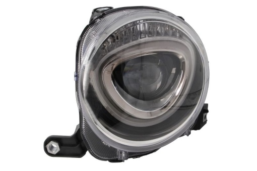 Far fata Stanga (H7/PY24W, electric, cu motor, culoare insert: cromat) potrivit ABARTH 500 / 595 / 695, 500C / 595C / 695C; FIAT 500, 500 C