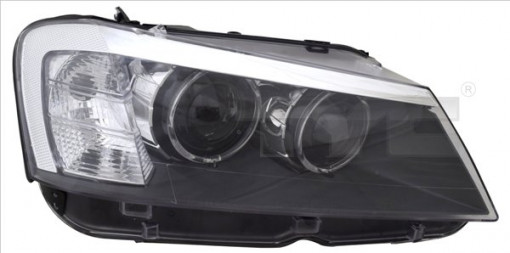 Far Stanga (D1S/LED, electric, cu motor) potrivit BMW X3 (F25)