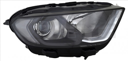 Far Stanga (H1/LED, electric, cu motor, culoare insertie: negru) potrivit FORD ECOSPORT 10.17-