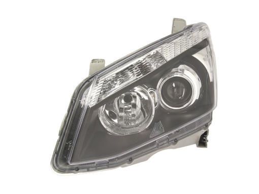 Far Stanga (H11/HB3, electric, manual, fara motoras, culoare insert: negru, culoare semnalizator: alb) potrivit ISUZU D-MAX II