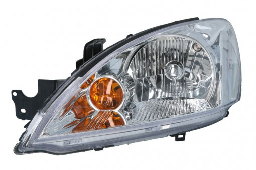 Far Stanga (H4, electric, fara motoras, culoare insertie: cromat) potrivit MITSUBISHI LANCER VII