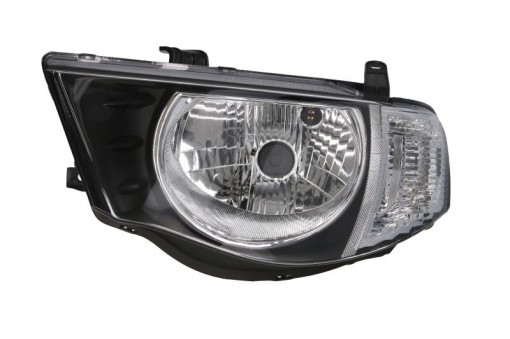 Far Stanga (H4, electric, fara motoras, culoare semnalizator: alb) potrivit MITSUBISHI L200 / TRITON
