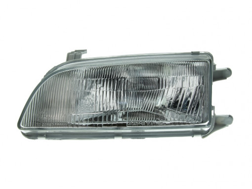 Far stanga (H4, mecanic, fundal argintiu, fundal transparent) SUZUKI SWIFT 1989-2005 - Img 1