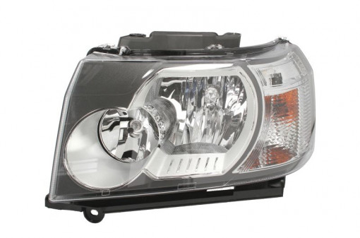 Far stanga (H7, reglaj electric, cu motoras, fundal portocaliu) LAND ROVER FREELANDER 2006-2010