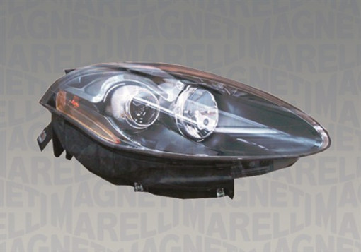 Far Stanga (halogen, 2*H1/W5W, electric, cu motor, culoare insertie: gri) potrivit FIAT CROMA, CROMA/KOMBI