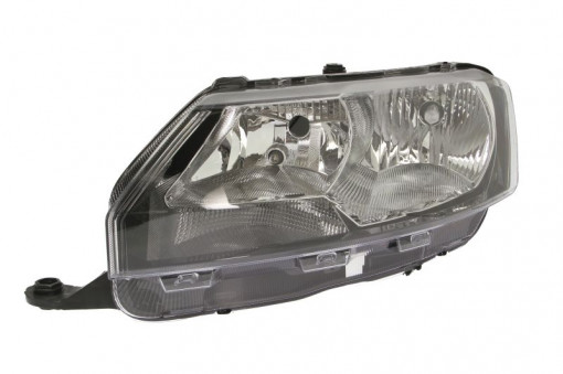 Far Stanga (halogen, H15/H7/W5W, electric, cu motor, culoare semnalizator: transparent) potrivit SKODA RAPID -05.17