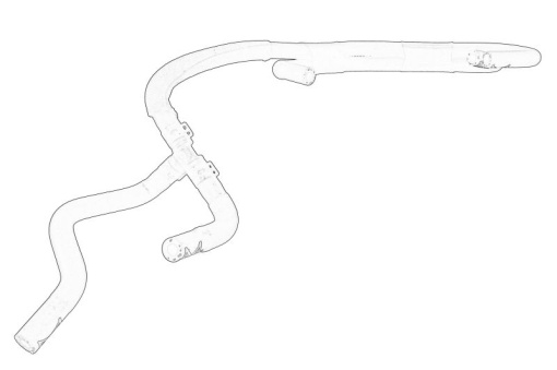 Furtun radiator potrivit AUDI A3; SEAT LEON; SKODA OCTAVIA I; VW BORA, BORA I, GOLF IV 1.9D 02.00-12.10