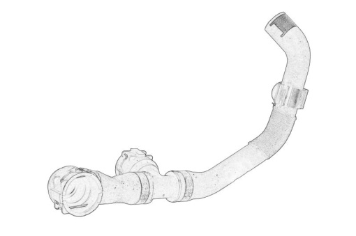 Furtun radiator potrivit AUDI A4 B9, A5 2.0D/2.0DH 05.15-