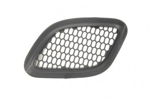 Grila bara fata dreapta ABARTH, plastic, negru/crom ABARTH 500 / 595 / 695; FIAT 500 dupa 2007