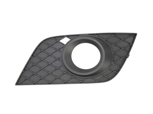 Grila bara Stanga cu locas proiector, negru potrivit MERCEDES M W164 02.05-12.11 07.09-06.11