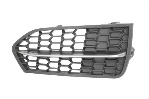 Grila bara Stanga pachet M, argintiu/negru potrivit BMW 2 F22, F87, 2 F23 10.12-06.21 10.13- - Img 1