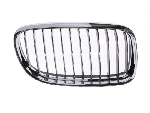Grila radiator Dreapta (cadru cromat; trepte de negru/crom) potrivit BMW 3 (E90), 3 (E91) 1.6-4.4 12.04-12.12 08.08-06.12
