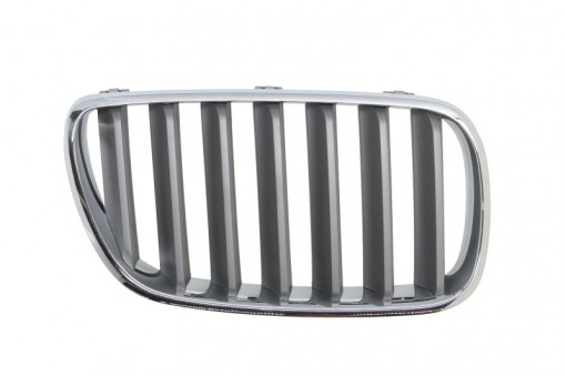 Grila radiator Dreapta (crom/gri) potrivit BMW X3 (E83) 2.0-3.0D 09.04-12.11 -08.10