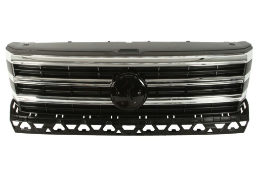 Grila radiator Fata (argintiu/negru) potrivit VW CRAFTER 2.0D 09.16-
