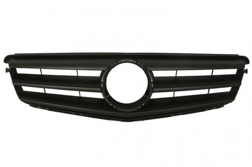 Grila radiator (pachet AMG, negru-mat) potrivit MERCEDES C (C204), C T-MODEL (S204), C (W204) 1.6-6.2 01.07- 01.07-12.13