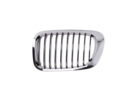 Grila radiator Stanga (convertibil; versiune coupe, crom/negru) potrivit BMW 3 (E46) 1.6-3.2 12.97-12.07 -03.03