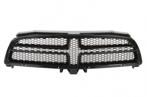 Grila radiator (STR, negru) potrivit DODGE CHARGER 3.6/5.7/6.4 09.10-12.14 - Img 1