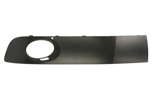 Grila ventilatie bara fata stanga (cu orificii lampa ceata, negru-mat, MULTIVAN) potrivit VW TRANSPORTER T5 09.09-04.15