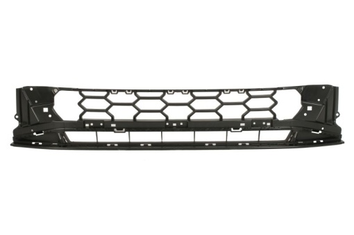 Grila ventilatie bara protectie (mijloc, plastic, negru, S-LINE) potrivit AUDI A4 B9 05.19-