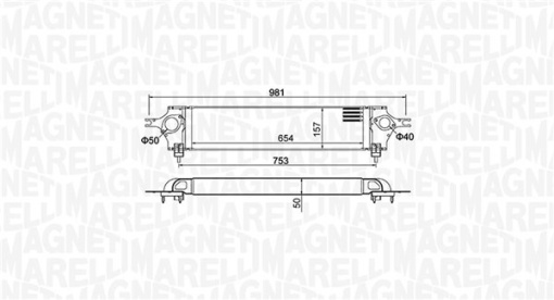 Intercooler potrivit NISSAN QASHQAI I 1.5D/2.0D 11.06-04.14