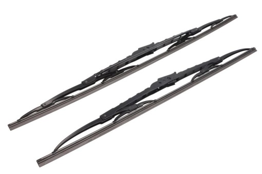 Lamela stergator fata (blister, 1 set=2buc) cadru cu spoiler NR. 605S TWIN 600/500mm