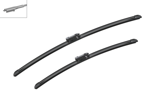 Lamela stergator fata cu spoiler (2buc) Aerotwin 625/500mm potrivit FORD KUGA III 07.19-