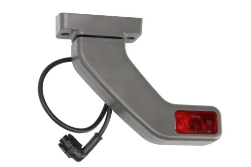 Lumina clarificare stanga, rosu, R5W, brat lung, 12/24V potrivit IVECO EUROCARGO I-III 01.91-09.15 - Img 1