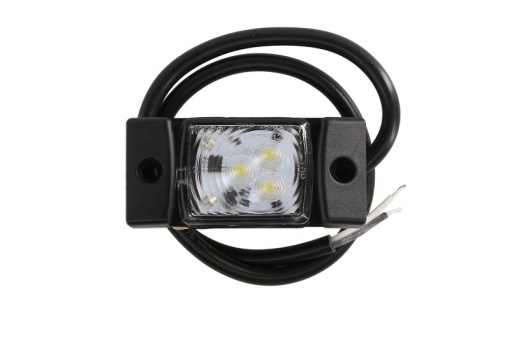 Lumina delimitare stanga/dreapta, alb, LED, inaltime 32mm; latime 71mm; adancime 18mm lungime cablu 450mm, fara prindere, 12/24V