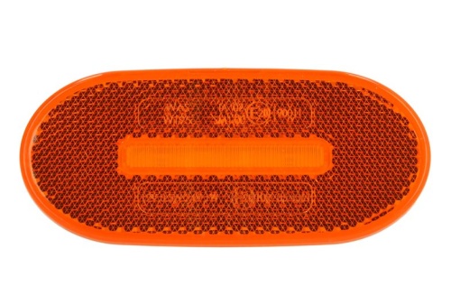 Lumina delimitare stanga/dreapta, portocaliu, LED, inaltime 46,5mm; latime 106,5mm; adancime 7,8mm 12/24V potrivit MERCEDES SPRINTER 3,5-T (B906), SPRINTER 3-T (B906), SPRINTER 3-T (B910) 04.06-12.21