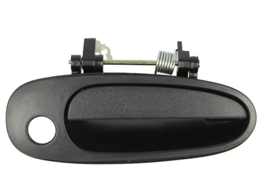 Maner usa Fata Dreapta exterior, cu locas incuietoare, negru potrivit TOYOTA COROLLA, RAV 4 I 1.3-2.0D 1996-2000