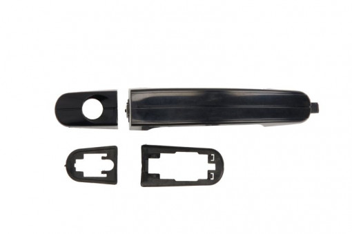Maner usa fata stanga exterior, cu locas incuietoare negru/grunduit FORD C-MAX, FOCUS C-MAX, FOCUS II intre 2004-2012