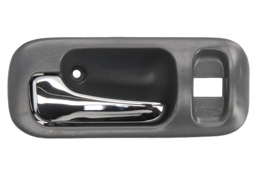 Maner usa Fata Stanga (interior, cu orificiu pentru incuietoare, crom/gri) potrivit HONDA CR-V I 2.0 10.95-02.02