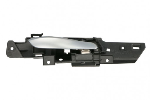 Maner usa Spate Dreapta interior, crom/negru potrivit BMW X5 E70 3.0-4.8 2006-2013