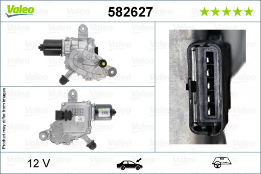 Motoras stergator Fata Dreapta potrivit CITROEN C4 GRAND PICASSO I, C4 PICASSO I 10.06-12.13