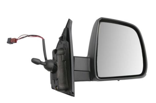 Oglinda exterioara dreapta (mecanica, convex, cu senzor temperatura) potrivit FIAT DOBLO II; OPEL COMBO D 09.14-12.22 - Img 1