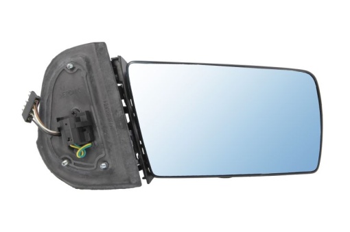 Oglinda laterala Dreapta (electric, asferice, incalzita, albastru, pliabil electric) potrivit MERCEDES E T-MODEL (S210), E (VF210), E (W210), S (W140)