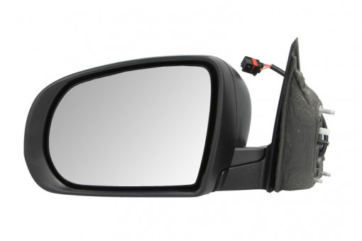 Oglinda laterala Stanga electric, convexa, crom potrivit JEEP CHEROKEE