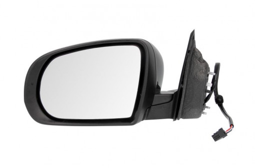 Oglinda laterala Stanga (electric, convexa, incalzita, crom, captuseala) potrivit JEEP CHEROKEE