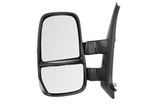 Oglinda stanga manuala crom, scurt IVECO DAILY intre 2011-2014 - Img 1
