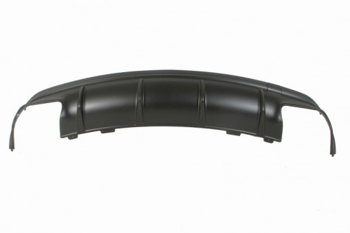 Ornament bara spate AMG STYLING, negru lucios, cu un decupaj teava evacuare: doi potrivit MERCEDES CLA C117 03.16-03.19