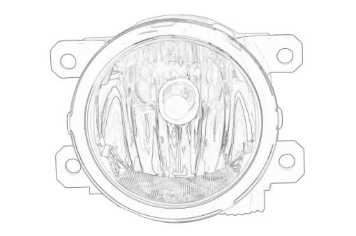 Proiector ceata Dreapta/Stanga (H1) potrivit FIAT 500L, 500X, PANDA; JEEP COMPASS, RENEGADE