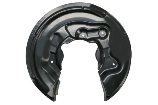 Protectie disc frana spate stanga potrivit AUDI A3, Q3; SEAT ALHAMBRA, ALTEA, ALTEA XL; SKODA SUPERB II, YETI; VW CC B7, PASSAT ALLTRACK B7, PASSAT B6, PASSAT B7, PASSAT B7/KOMBI, SHARAN 1.2-3.6 05.03-12.22