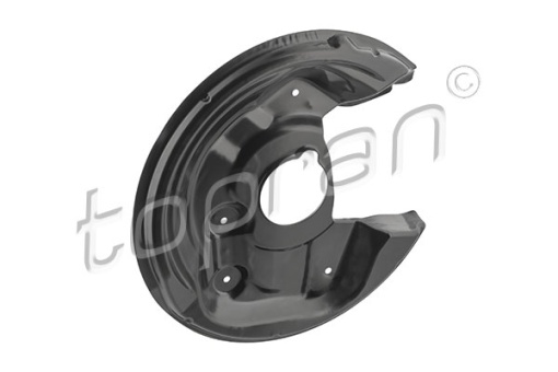 Protectie stropire disc frana Spate Dreapta diametru 253mm potrivit VW BEETLE, EOS, JETTA IV, SCIROCCO III 1.2-3.6 03.06-07.19 - Img 1