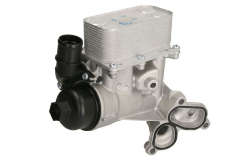 Radiator ulei (cu carcasa filtru ulei; cu garnitura) potrivit NISSAN PRIMASTAR, QASHQAI I, X-TRAIL, X-TRAIL II; OPEL VIVARO A; RENAULT ESPACE IV, GRAND SCENIC II, GRAND SCENIC III, KOLEOS I 2.0D 08.05-