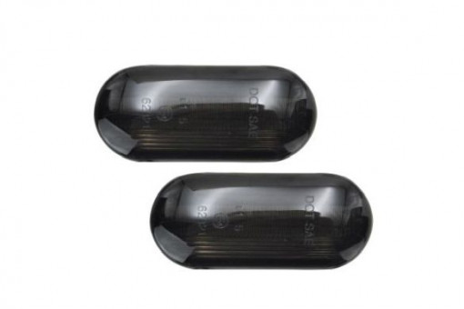 Semnalizator lampa lateral stanga/dreapta fumuriu, LED, dinamic potrivit FORD GALAXY I; SEAT ALHAMBRA, AROSA, CORDOBA, IBIZA III, LEON, MII, TOLEDO II; SKODA CITIGO; VW AMAROK, BORA 1.0-Electric dupa 1995