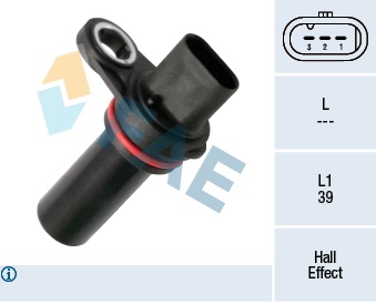 Senzor pozitie arbore cotit potrivit CHRYSLER SEBRING; DODGE CALIBER, JOURNEY, VIPER; FIAT FREEMONT; JEEP COMPASS, PATRIOT; LANCIA FLAVIA 1.8-8.4 09.02-