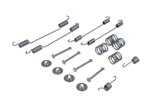 Set accesorii sabot frana (BOSCH) potrivit DACIA DUSTER, DUSTER/SUV; LADA LARGUS; RENAULT KADJAR 1.2-1.6D 06.10-