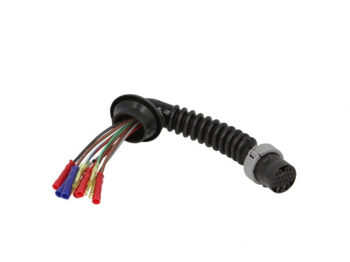 Set cabluri pentru usa din spate (200mm, numar pini: 12, cu capac, compatibil dreapta/stanga) potrivit OPEL ASTRA H 1.2-2.0 01.04-05.14